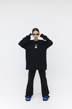 Classic Black Straight-Leg Trousers