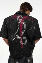 Snake Spine Beaded Shirt