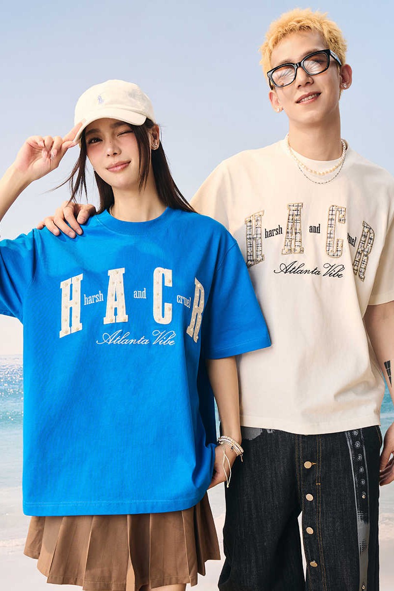 Patch Pearl Loose Fit Tee