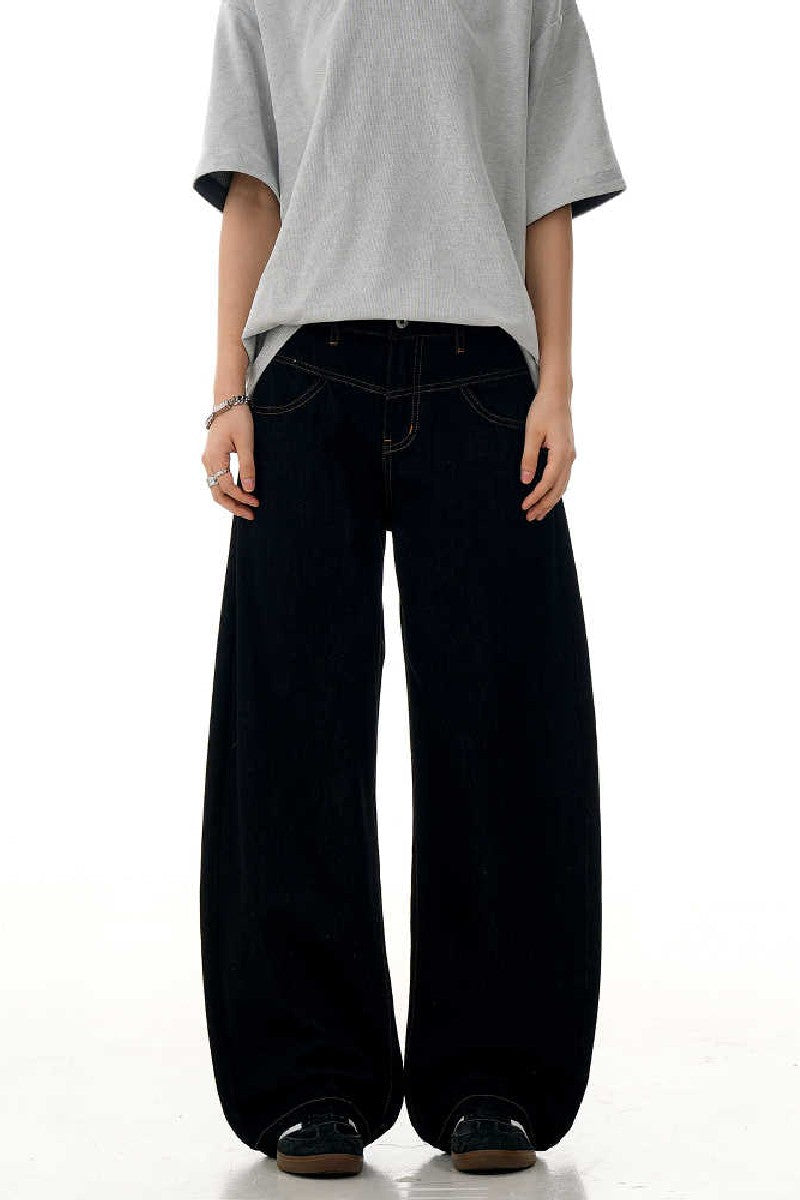 Black Blade Banana Jeans