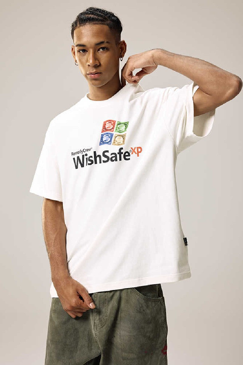 Parody Graphic Crewneck Tee