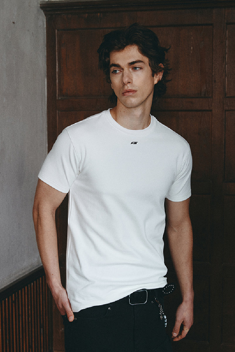 Slim Fit Stretchy Casual Tee