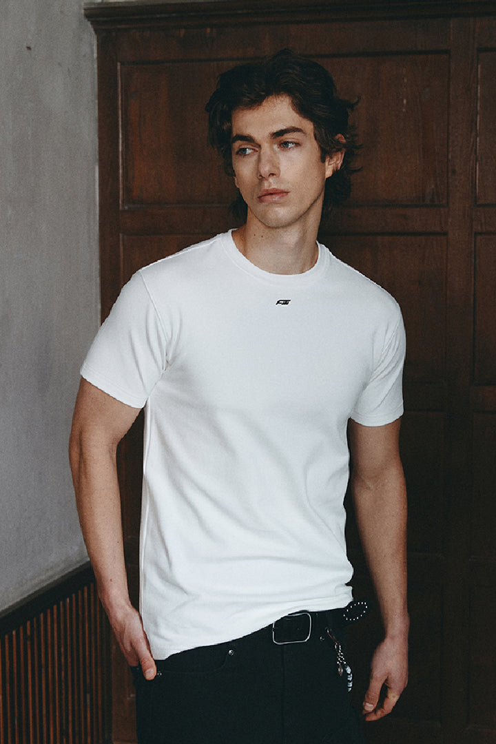 Slim Fit Stretchy Casual Tee