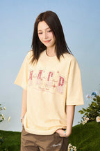 Gradient Knit Patch Tee