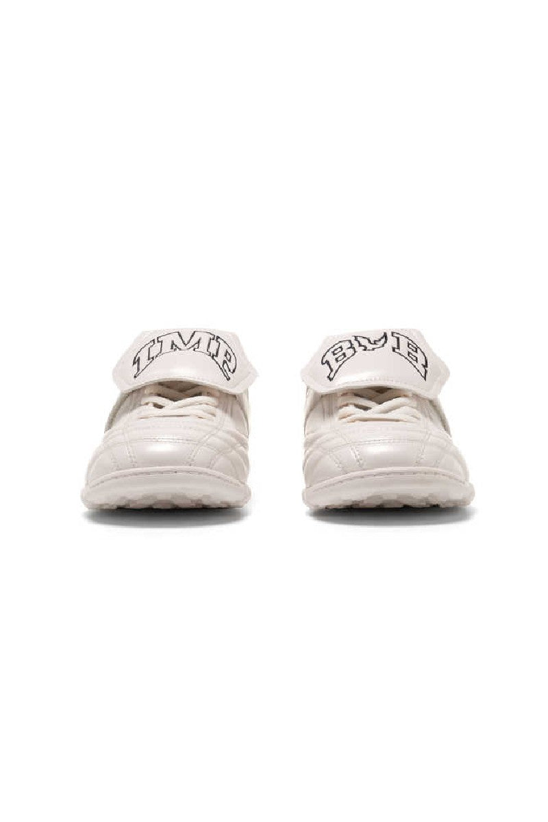 Pearl White Mary Jane Trainers