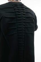 Spine Pleated Heavyweight Tee