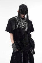Deconstructed Letter Print Tee