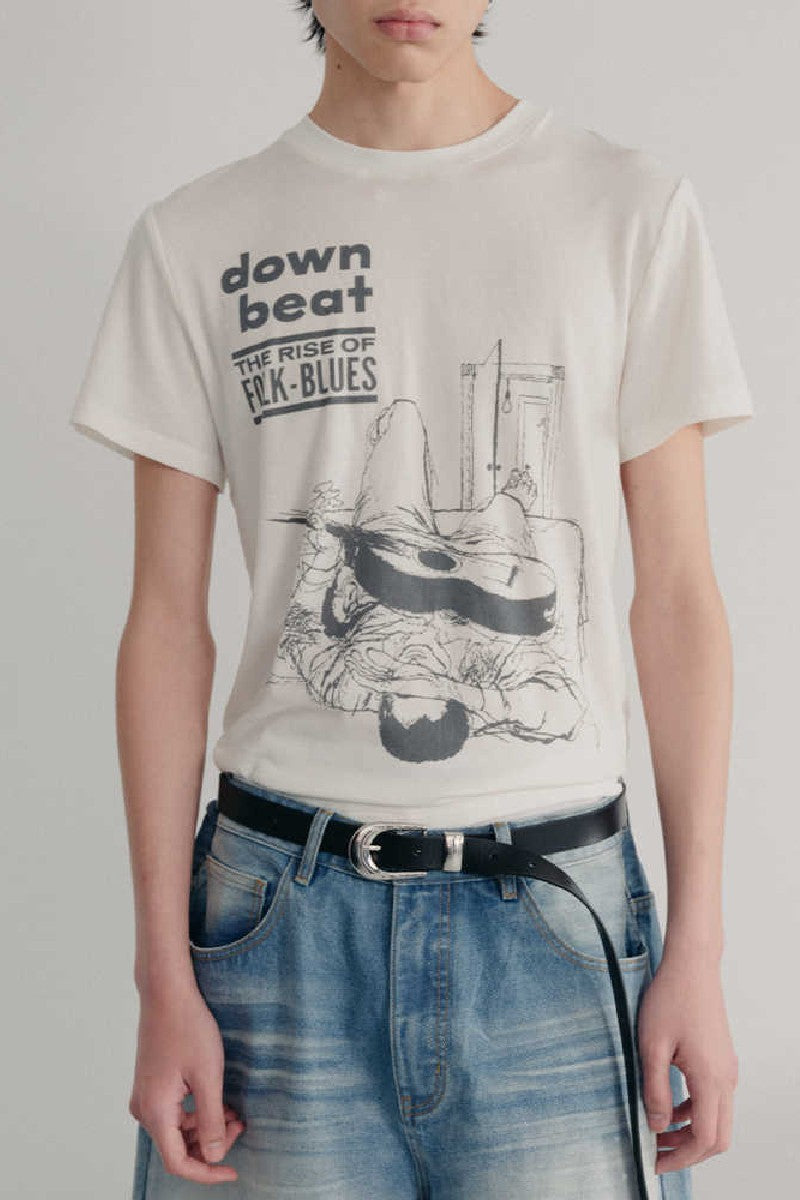 Tencel Wool Graphic Tee