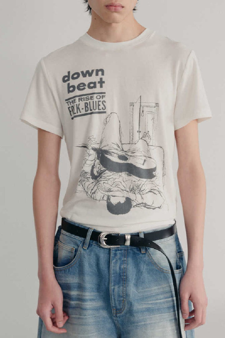 Tencel Wool Graphic Tee