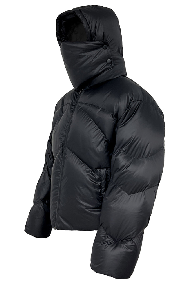 JCAESAR KNIGHT DOWN JACKET ダックダウンマスク Knight Down Jacket with Detachable Mask – Copping Zone