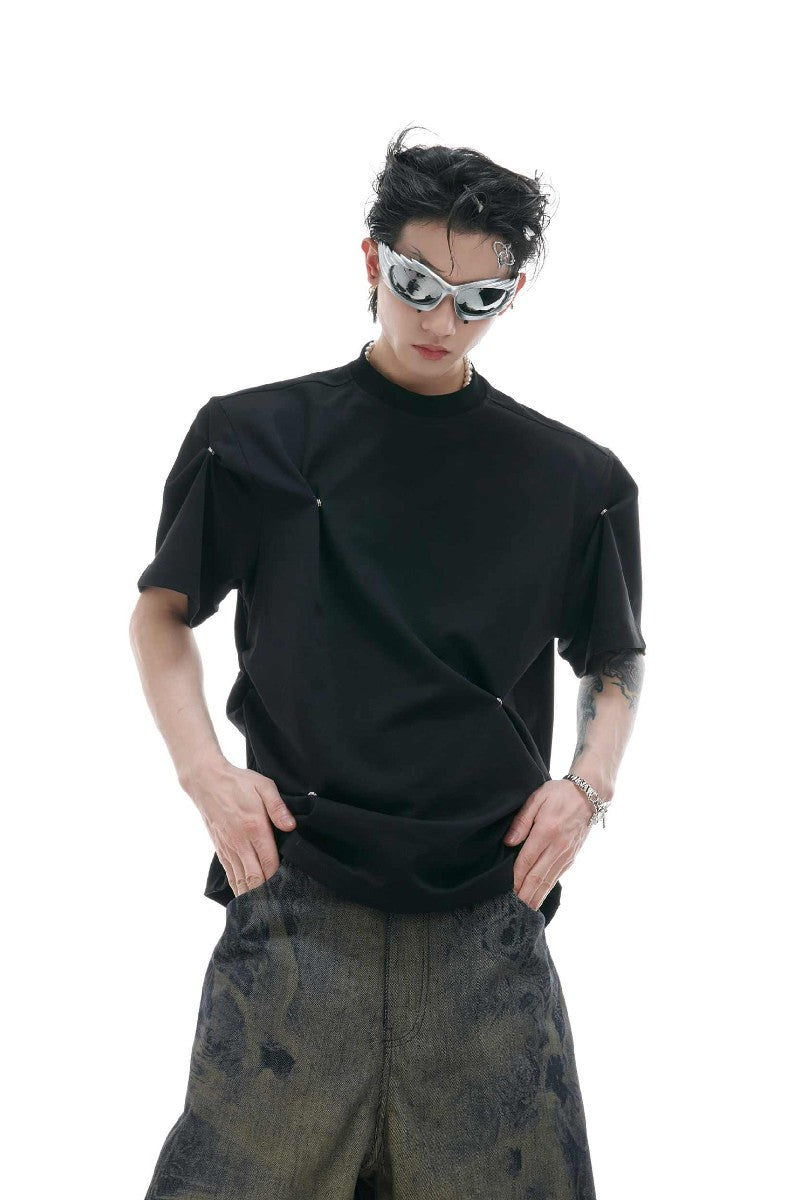 Wrinkled Boxy Fit Tee
