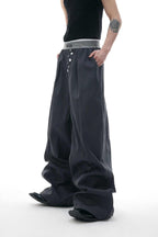 Tailored Straight Leg Trousers