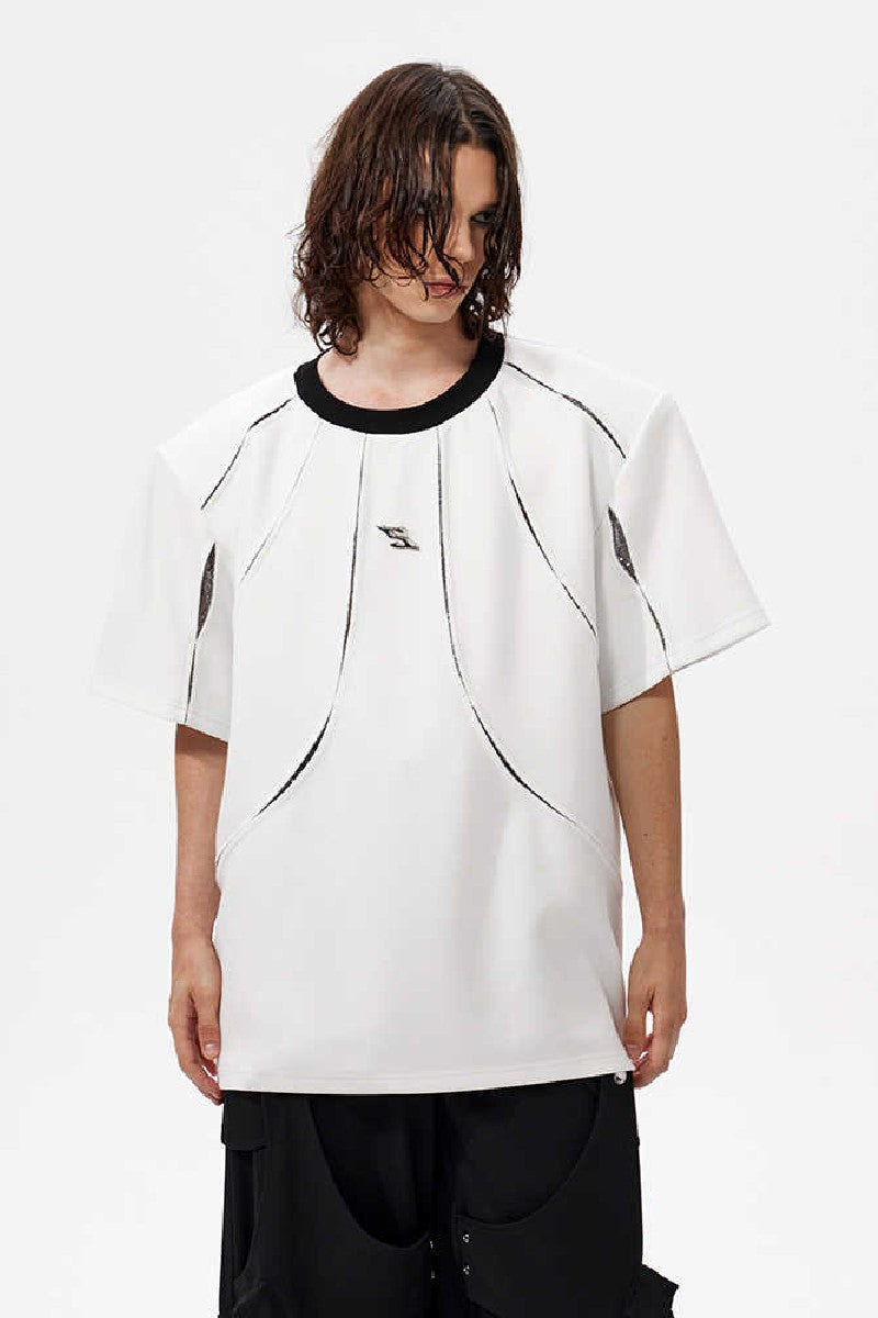 Minimalist Padded Shoulder Tee