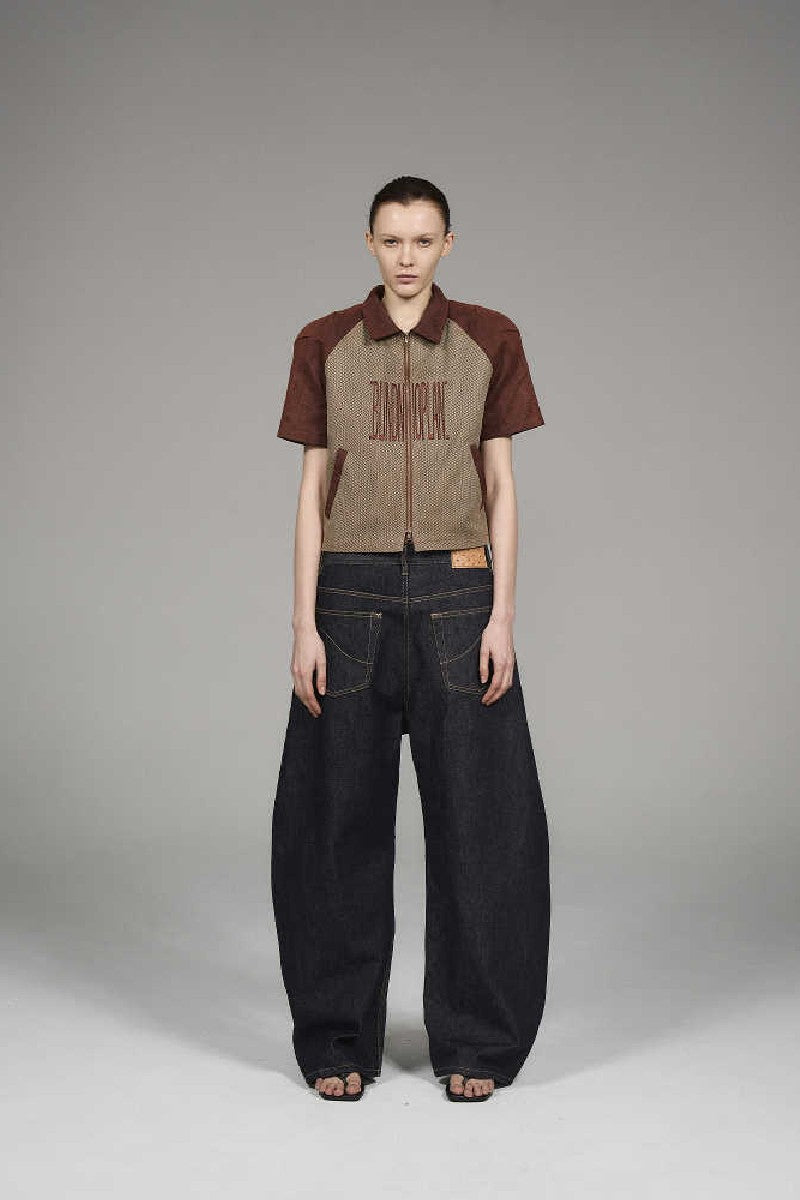 Padded Layered Short Sleeve Shirt
