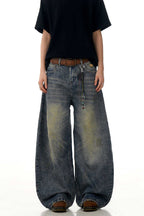 Washed Blue Blade Jeans