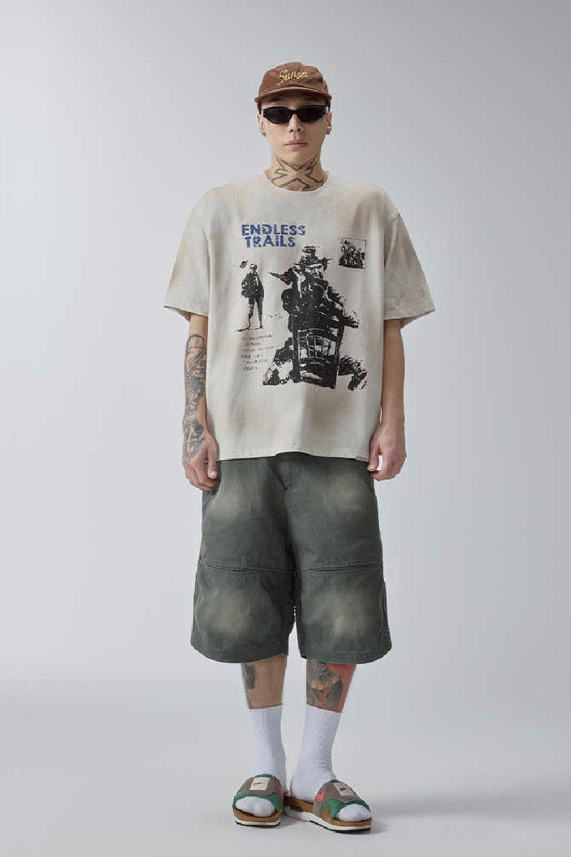 Heavyweight Mud Dyed T-Shirt