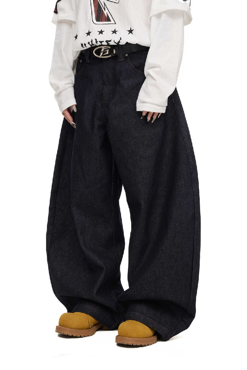 Dark Wash Wide Leg Jeans