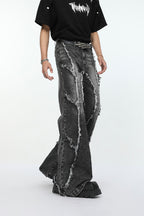 Frayed Distressed Jeans
