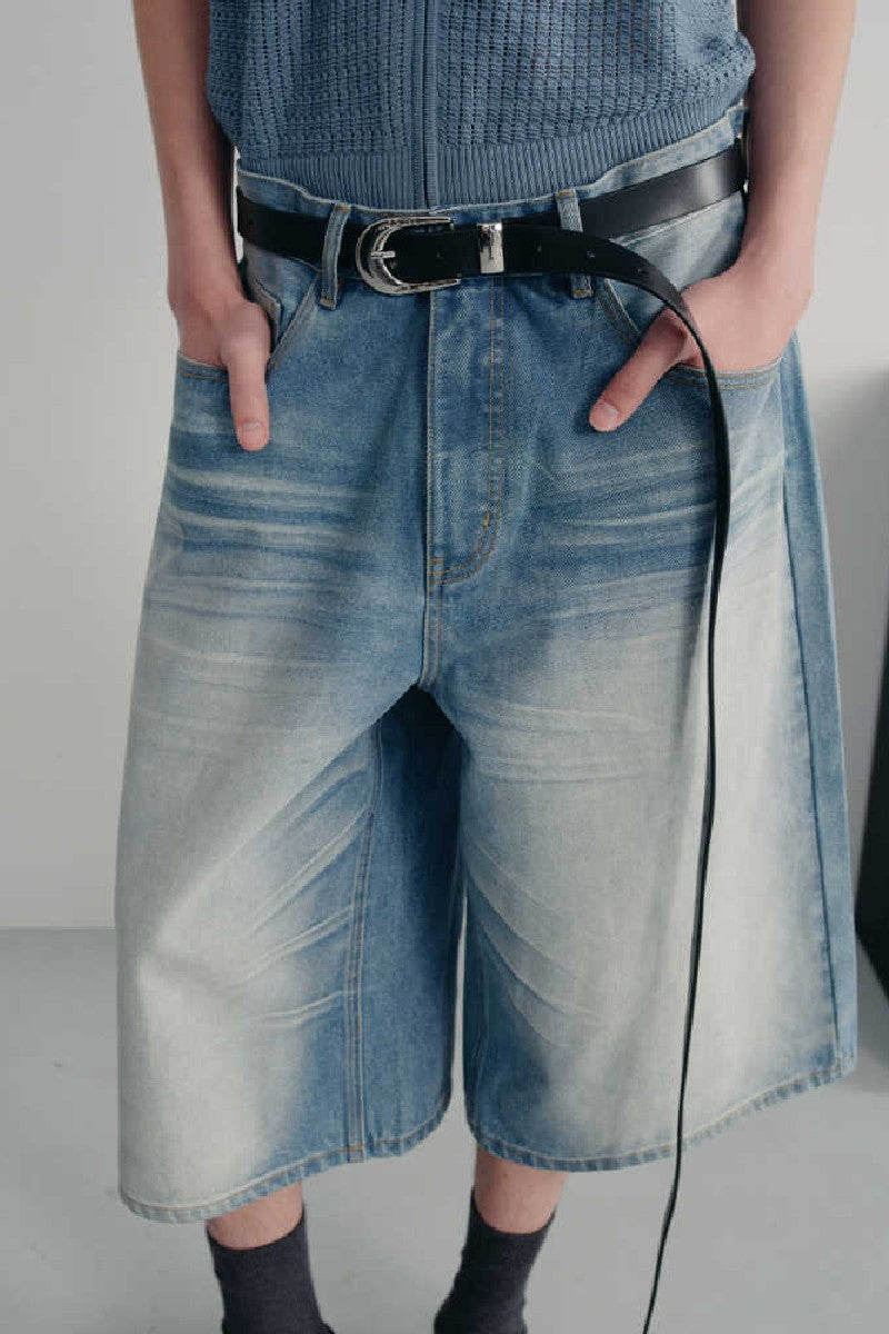 Ice Blue Jorts