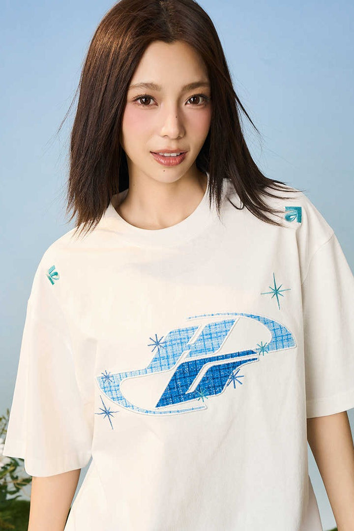 Bouclé Star Patch Tee
