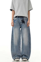 Washed Blue Blade Jeans
