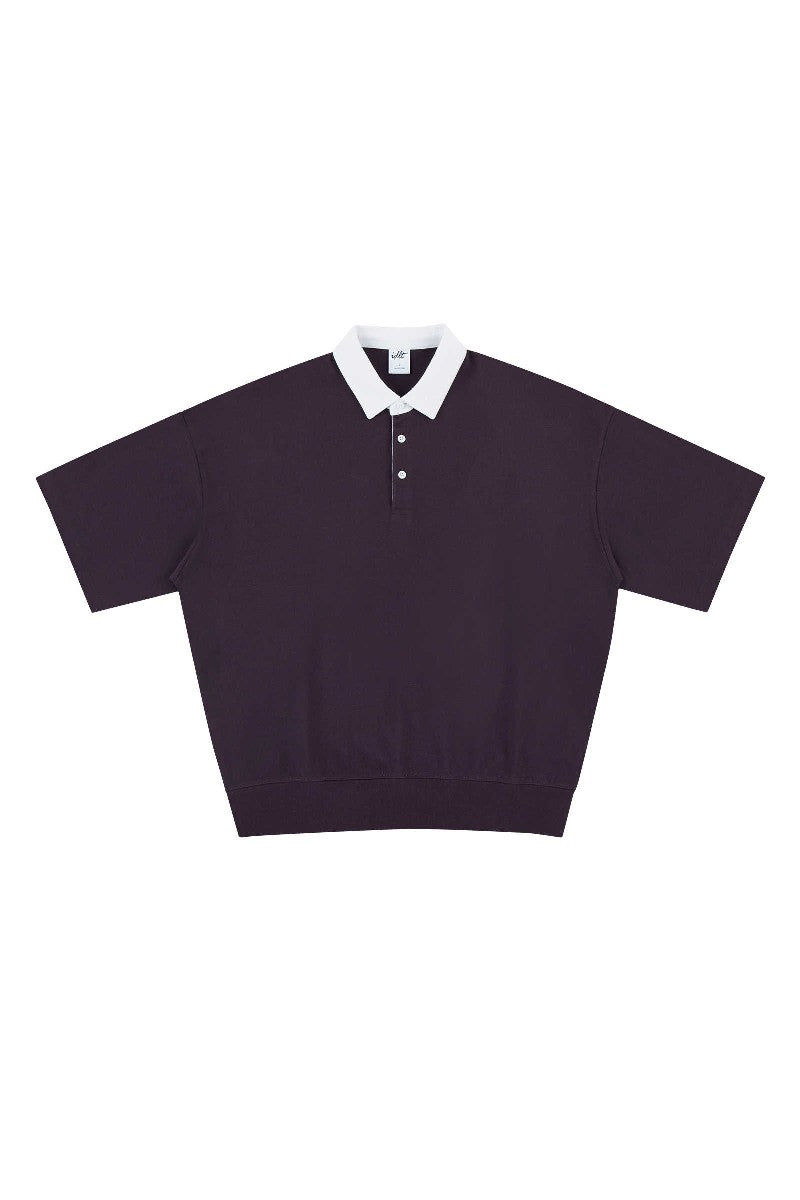 Retro Colorblock Polo Shirt