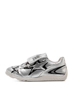 Silver Y2K Trainer Sneakers