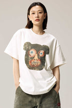 Bear Face Graphic T-Shirt