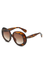 Irregular Oval Sunglasses