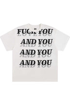 Slogan Lettering Crewneck Tee