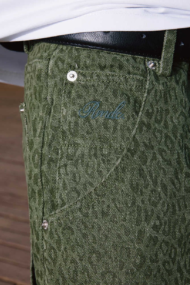 Leopard Print Wide-Leg Pants