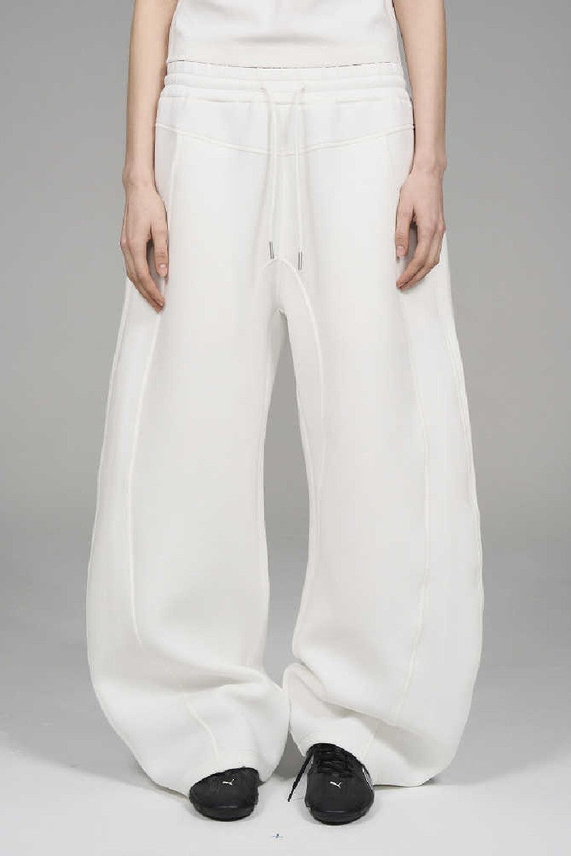 【DISCERNMENT】Tape Overline Sweatpants Amazon.com: cotozic Velora Double Waisted Sweatpants Men
