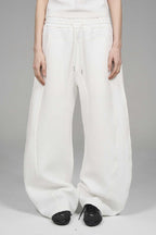 Dual Tone Curved Sweatpants