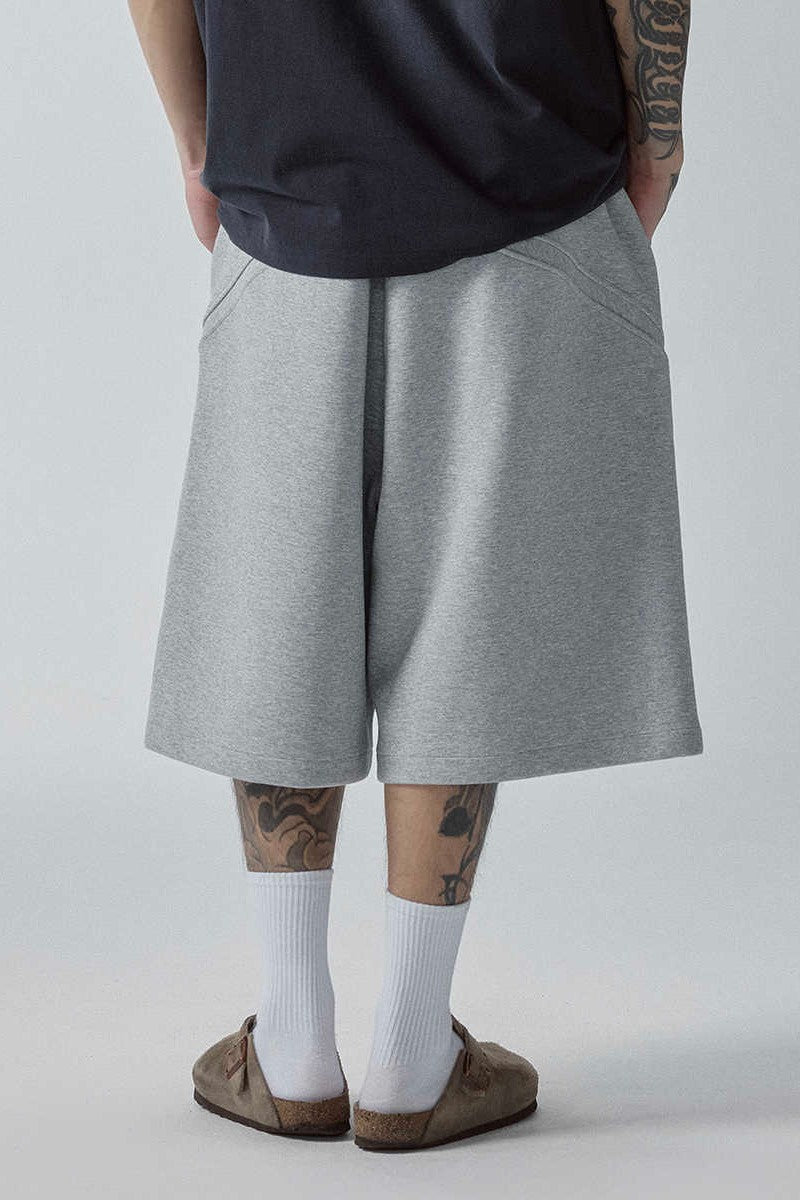 Heavyweight Patchwork Sweat Shorts