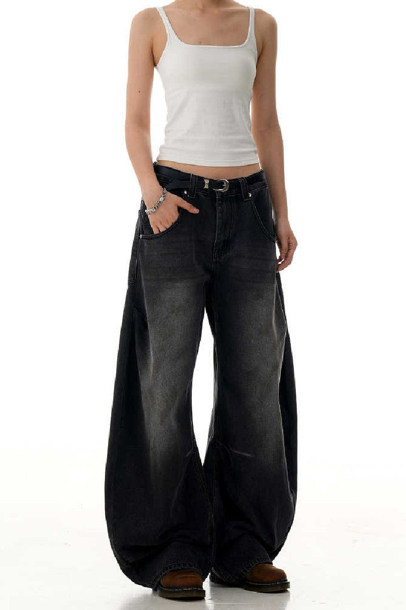 Washed Black Blade Jeans