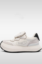 Crescent White Cloud Sneakers