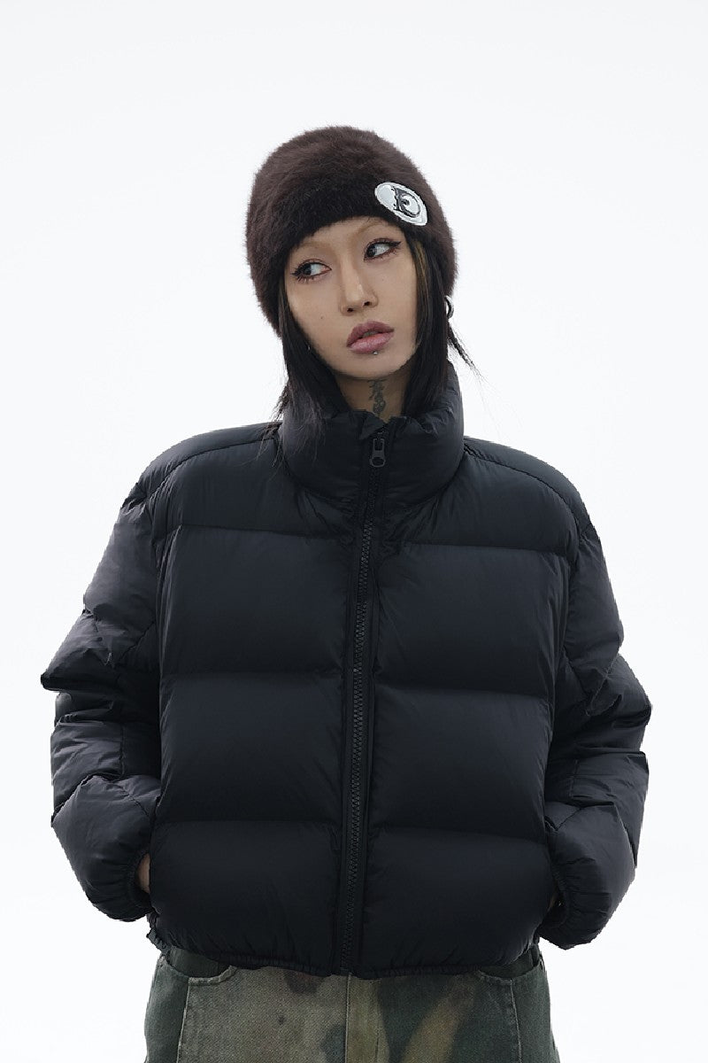 Modern Cropped Down Jacket – Copping Zone