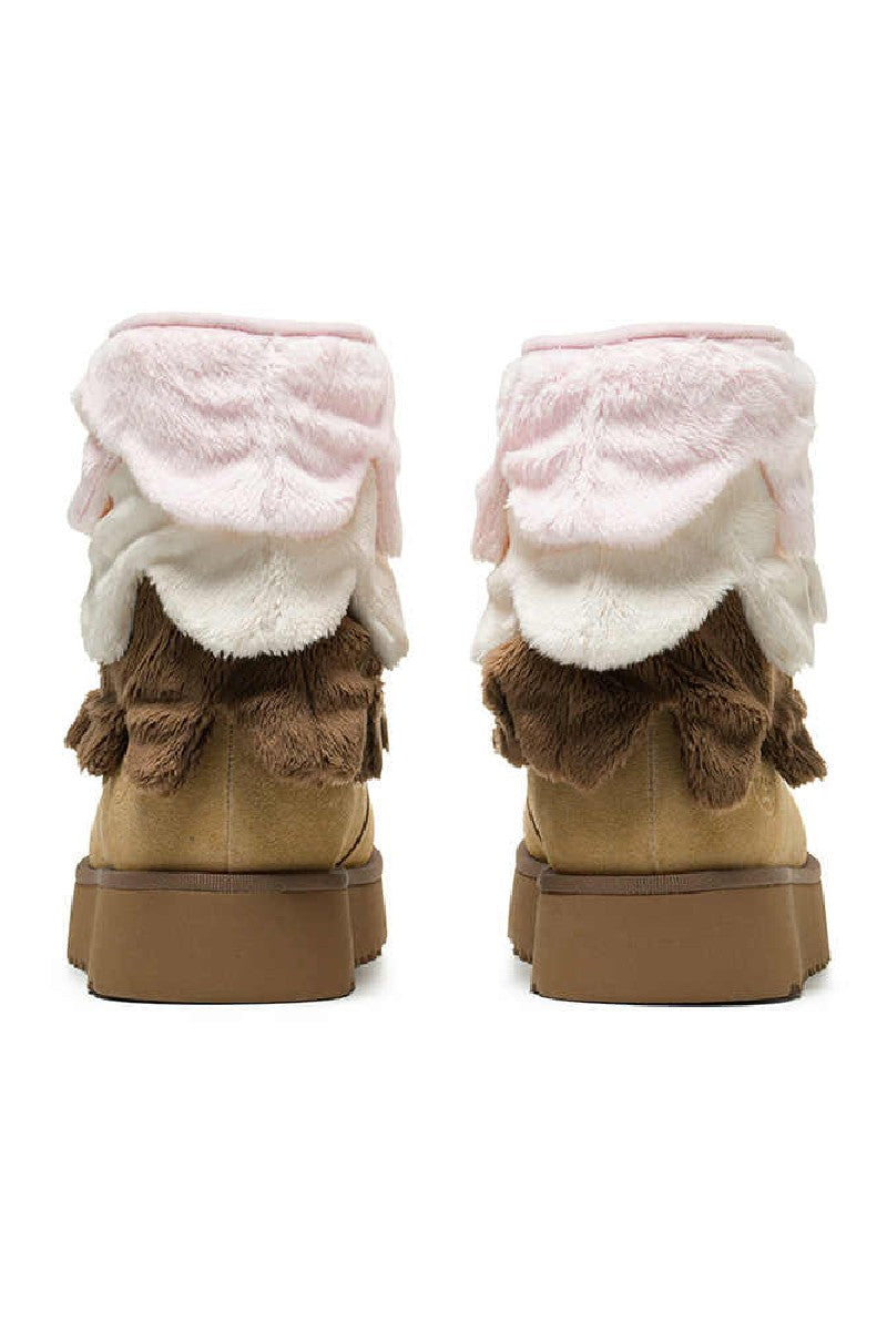 Ice Cream Platform Snow Boots
