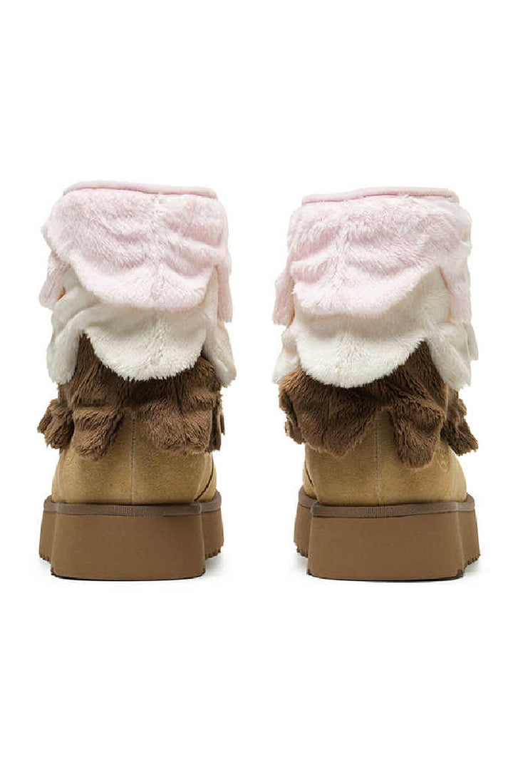 Ice Cream Platform Snow Boots