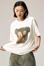 Bear Face Graphic T-Shirt