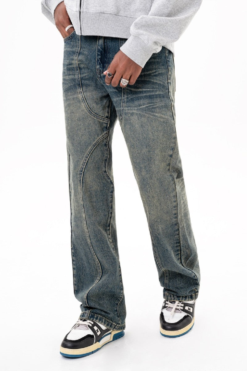 Straight Flared Jeans