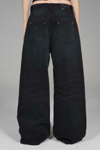 Washed Blue Tone Jeans