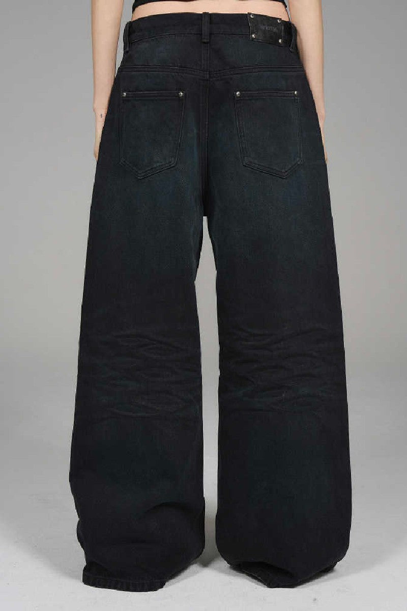 Washed Blue Tone Jeans