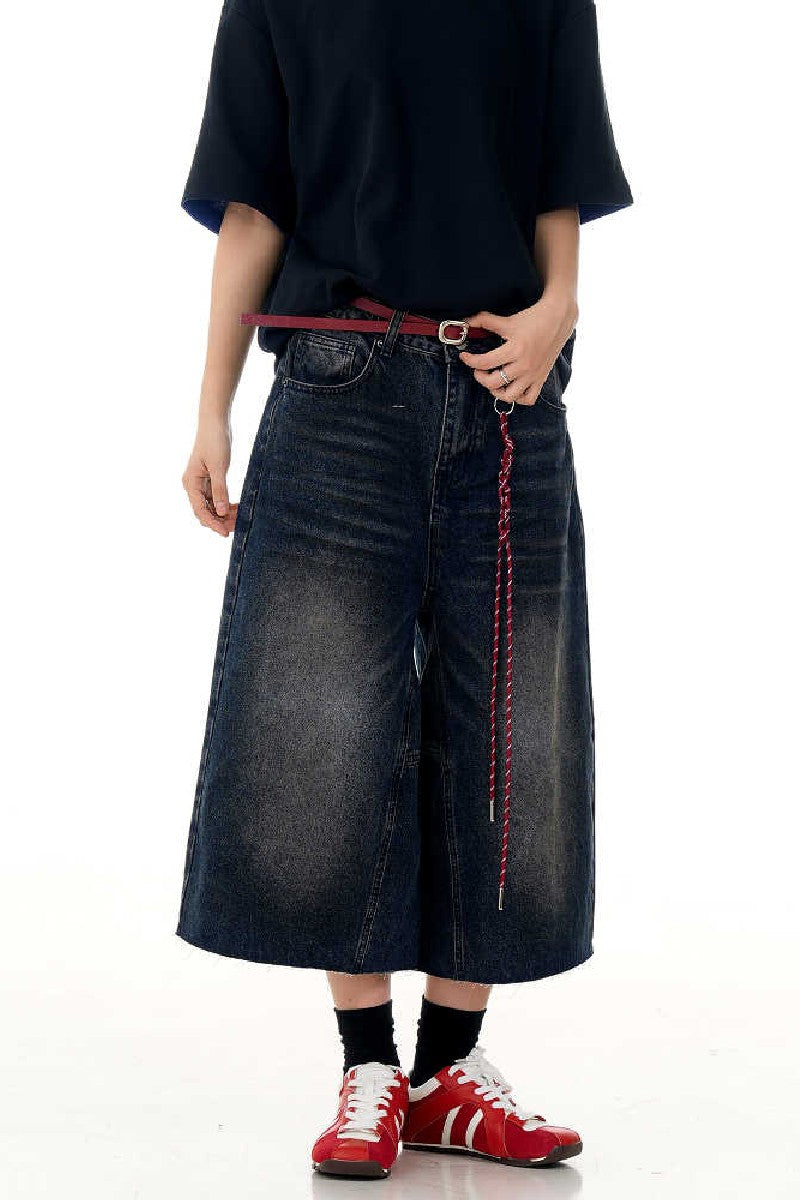 Washed Blue Jorts
