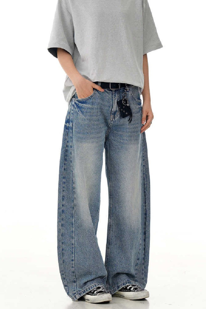 Washed Blue Blade Jeans