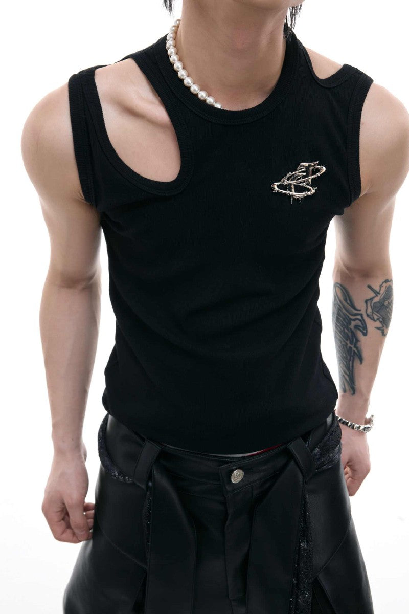 Cutout Metal Vest