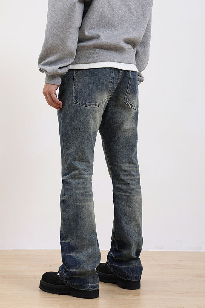 Washed Flared Jeans