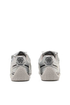 Silver Y2K Trainer Sneakers