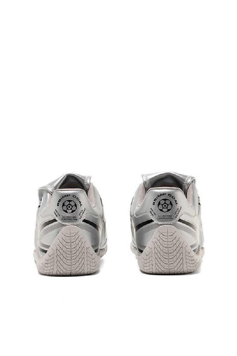 Silver Y2K Trainer Sneakers