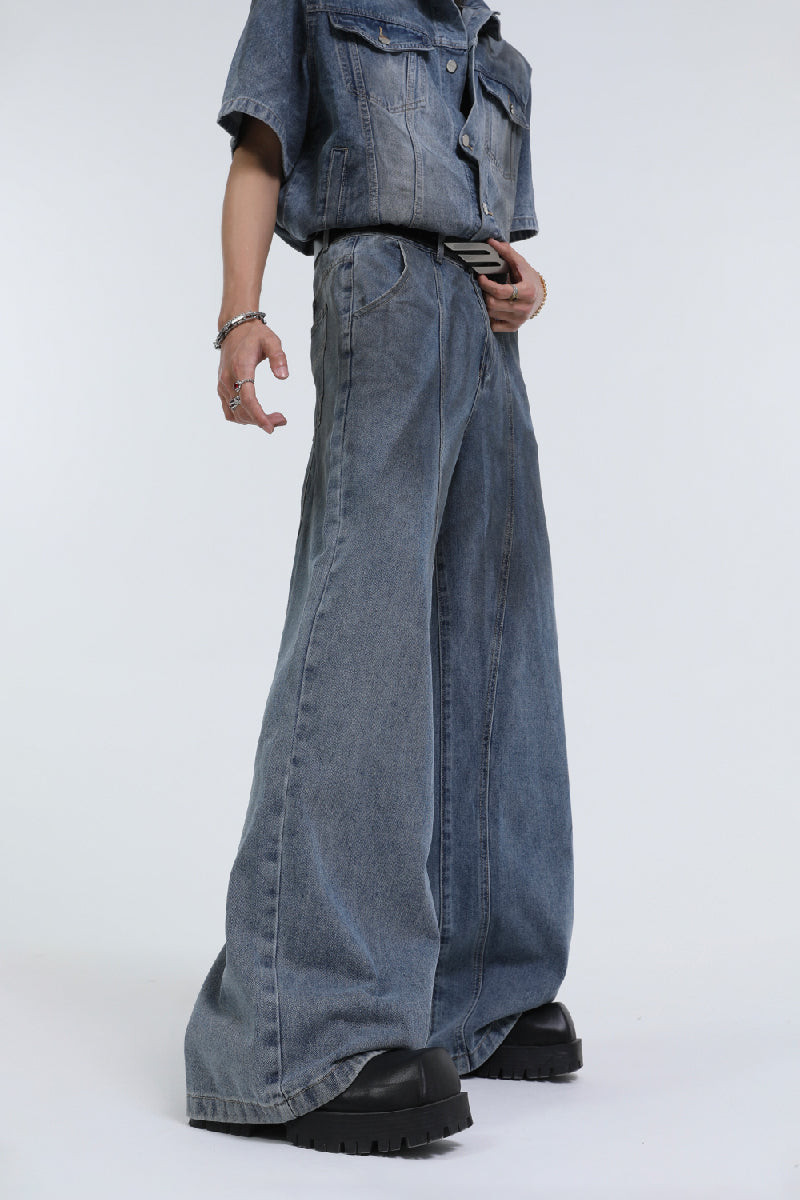 Vintage Straight-Leg Jeans